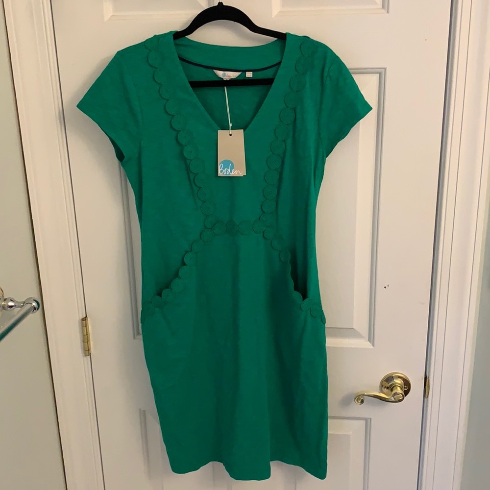 Boden Green Dress
